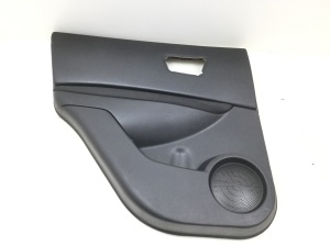  Rear side door trim and its details 