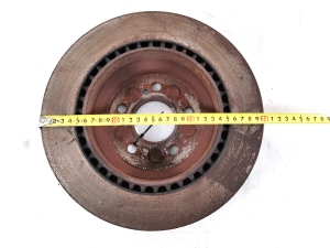  Rear brake disc 