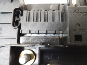  Fuse block holder under the hood 