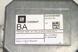  GPS control unit 