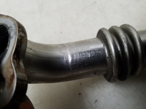  EGR valve pipe 