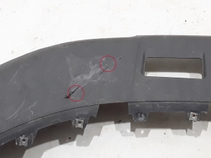  Front bumper lower spoiler 