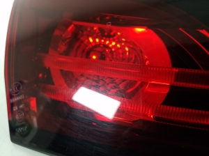  Rear light on cover 