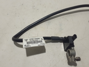  The cable is minus 