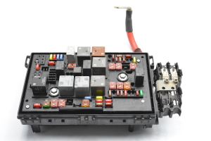  Fuse box housing under the hood 