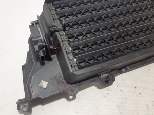  Air deflector cooling radiator 