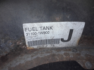  Fuel tank and its parts 